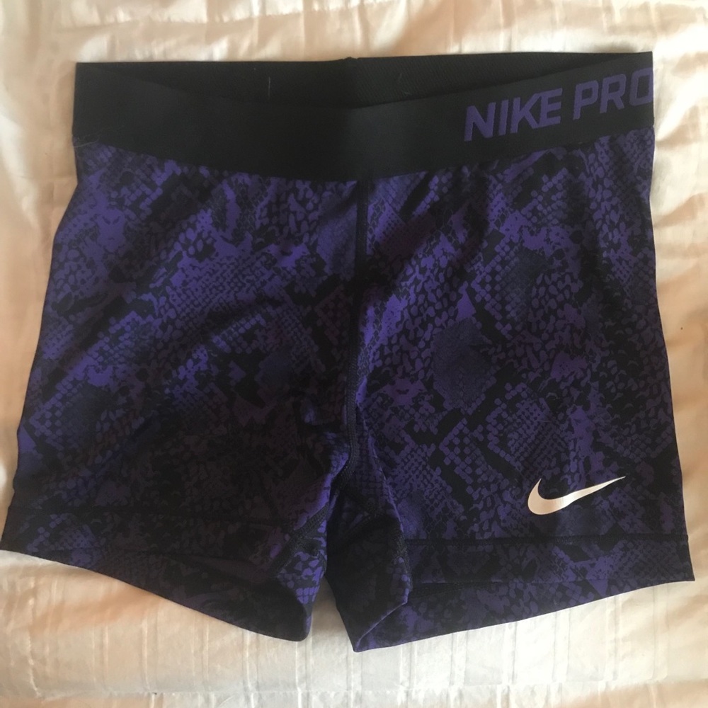 Nike Pro Dri-Fit Pattern Spandex Shorts (Sliders)